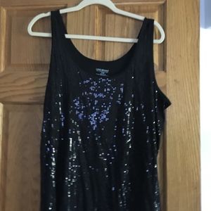 Sparkly Sequin Lane Bryant Tank Top 18/20